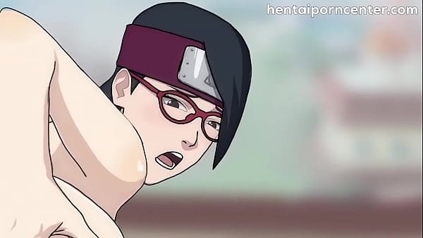 Adult Sarada has sex with Naruto, she rides the hokage’s dick