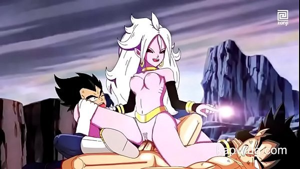 Android 21 fucks goku and vegeta