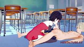 Boku no Hero Boruto Naruto Hentai  – Bakugou & Sarada Sex 2