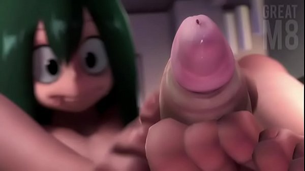 Hero academia handjob, blowjob and footjob