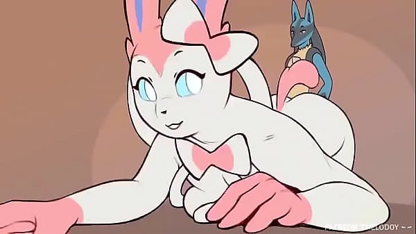 Lucario fucks Sylveon