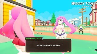 Oppaimon3D SFM Hentai Game Ep.1 Pokemon parody with 3D boobs