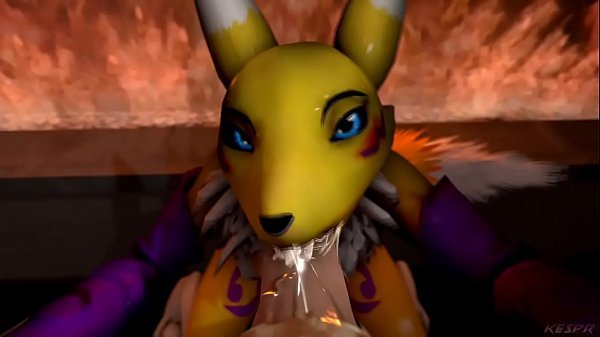 Renamon is always thinking about Sex. She’ll do it with anyone.