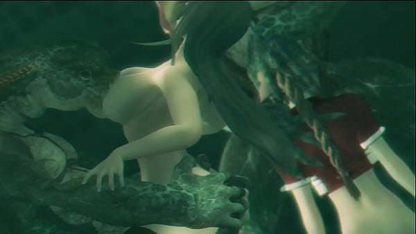TIFA AND AERITH MANIPULATED BY MONSTERS / MORE ON https://up-to-down.net/241394/tifahavefun